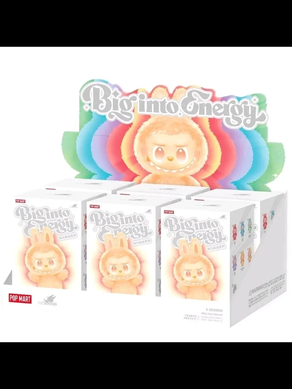 Authentic LABUBU Big Into Energy Blind Boxes